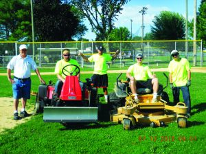 The Floral Park Recreation Center Grounds Crew