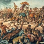 Reginald Marsh Coney Island Beach 1938 egg tempera