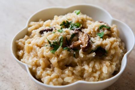 Risotto con porcini