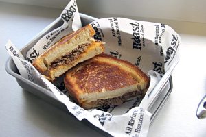 Braised Brisket Grilled Cheese