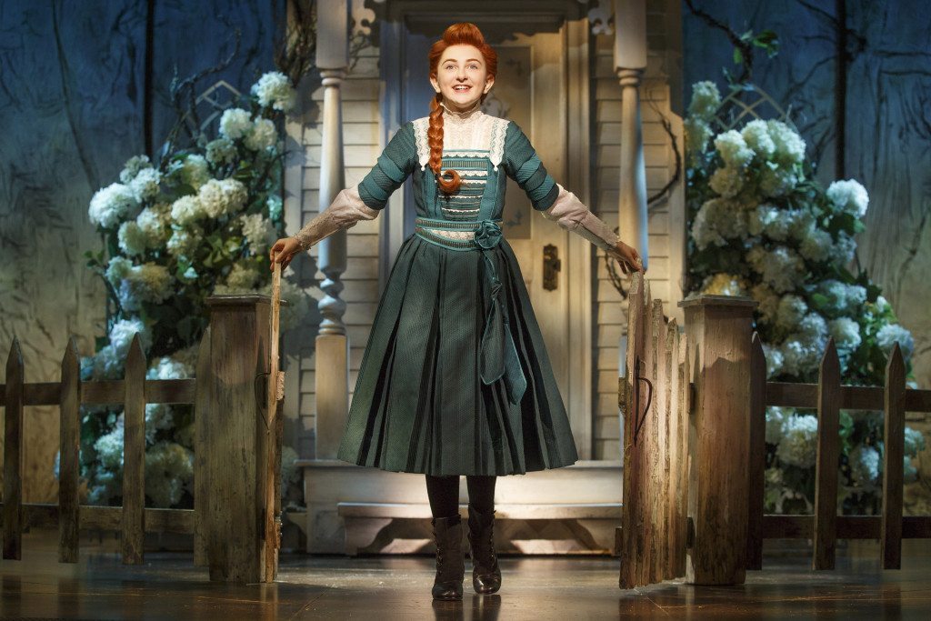 Sarah Charles Lewis as Winnie Foster in TUCK EVERLASTING on Broadway. Photo by Joan Marcus