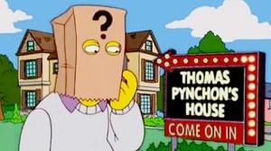 Thomas Pynchon guest starring on The Simpsons 2004