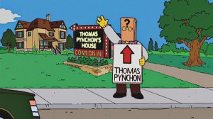 Thomas Pynchon guest starring on The Simpsons 2004B