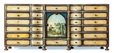 Venitian collector cabinet