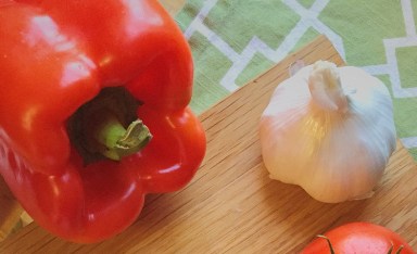 bell pepper garlic