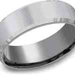 benchmark Tantalum 7mm Mens Wedding Band