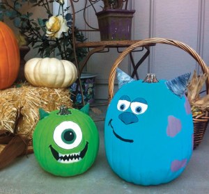 monsters inc pumpkins