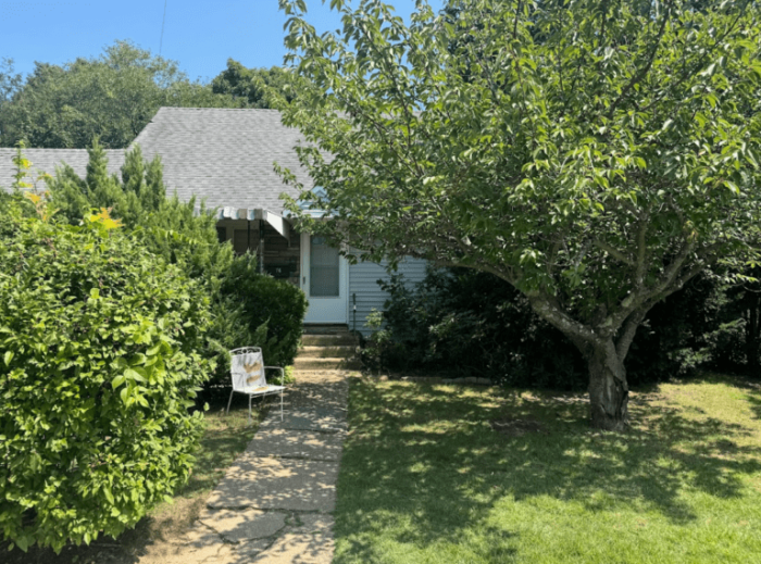 The Wyoming Court residence where Joseph Delucia shot and killed his four family members and then himself on the front lawn in the apparent murder suicide