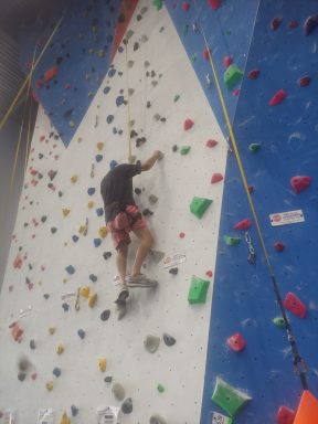 rock-climbing