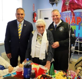 5.3.2024 – Saladino & Rhoads Celebrate 100th Birthday of Bethpage Resident (1)