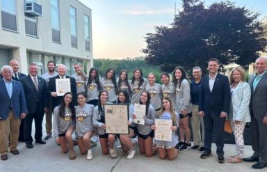 Plainview-Old Bethpage Girls’ Flag Football Team