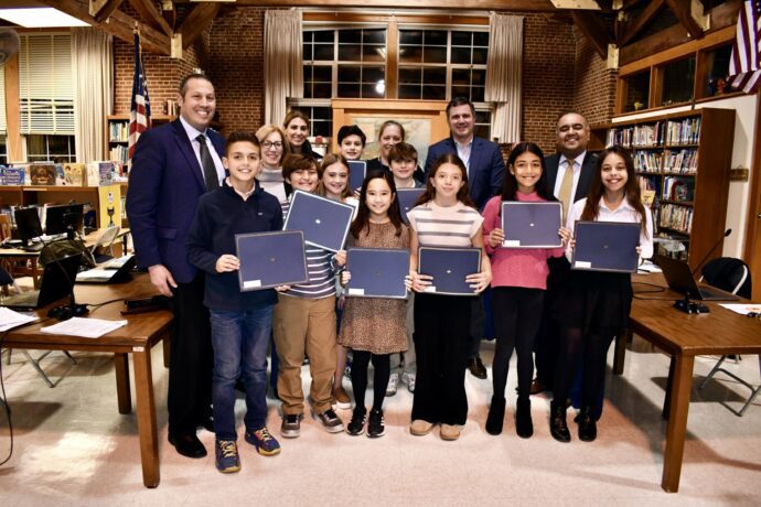 thumbnail_Photo 2 Manhasset Board of Education celebrates award-winning teacher and student ambassadors