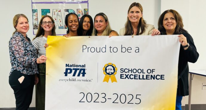 1- Jackson Avenue named National PTA School of Excellence