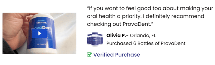 Provadent Customer Reviews