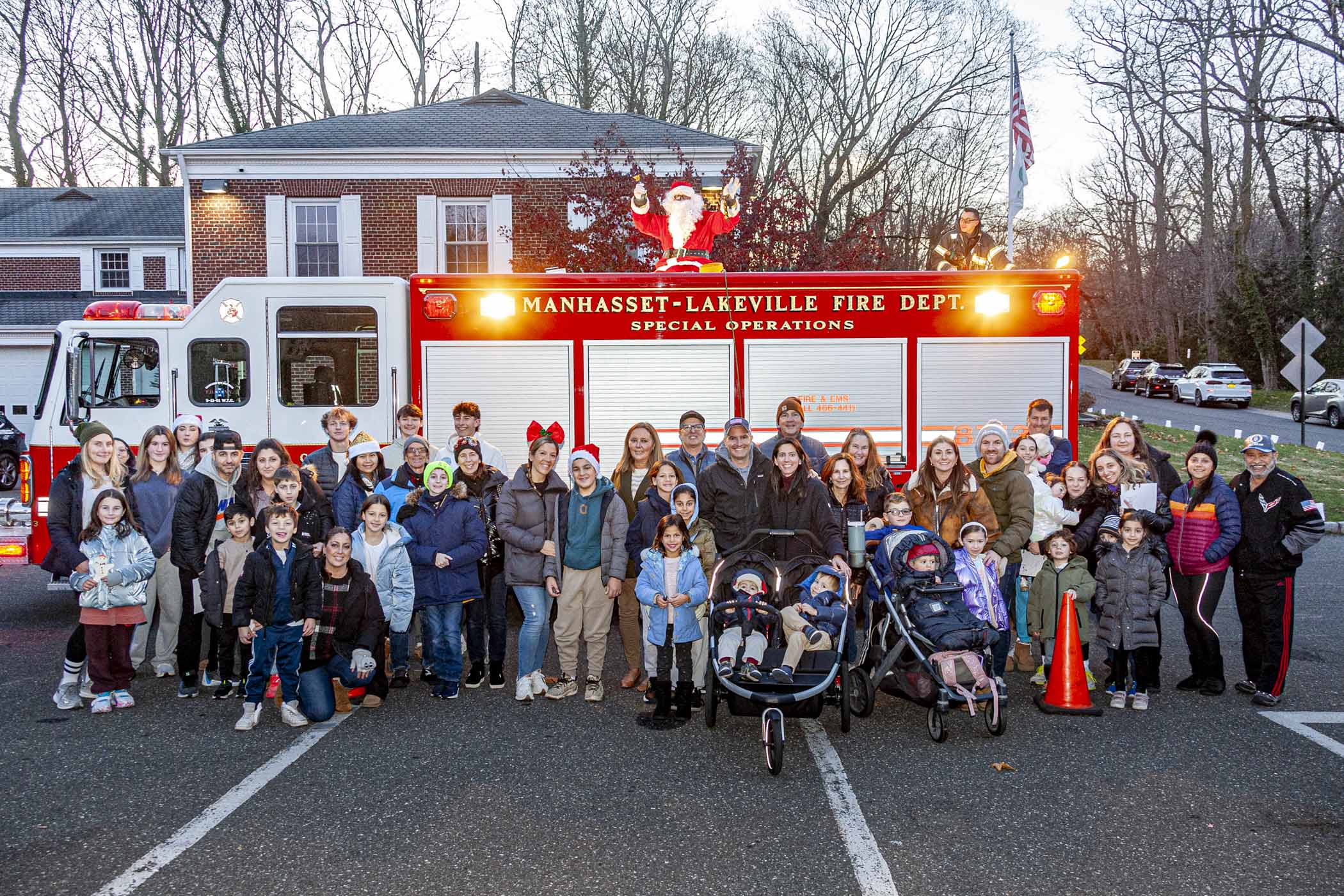 flower hill menorah lighting christmas holiday