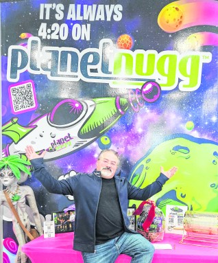 Jimmy McCune at Planet Nugg, the new cannabis dispensary