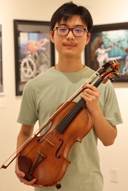 Gary Han from Syosset is one of 800 students in the nation to win the 2025 YoungArts Award