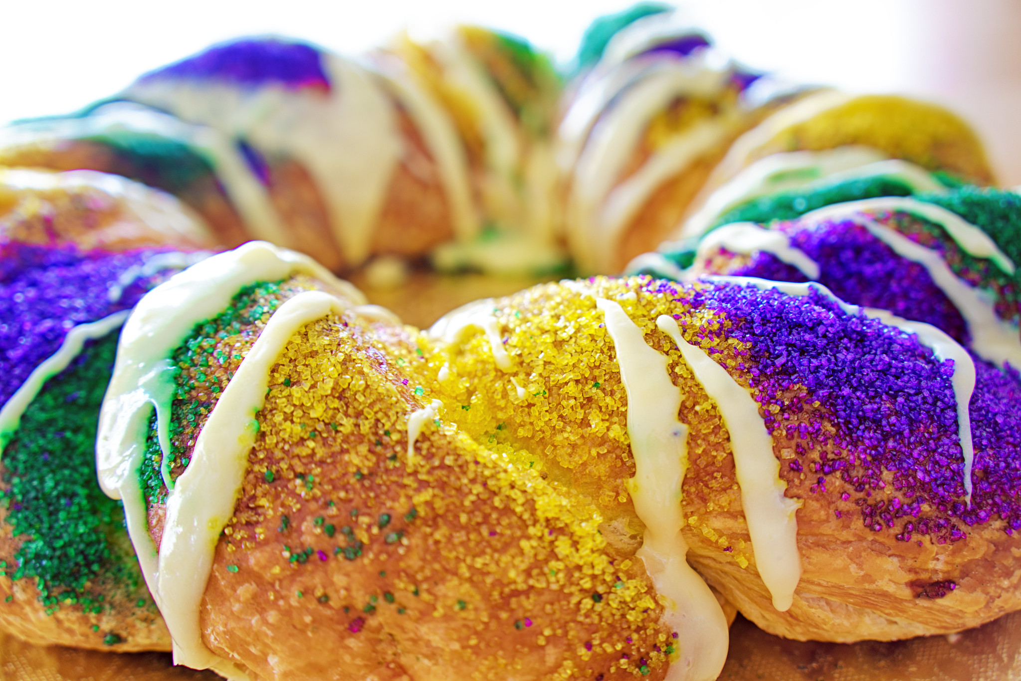 mardi gras king cake louisiana