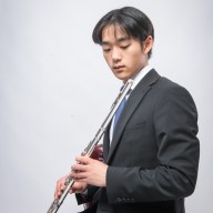 Great Neck flutist Hugh Choi, 17, who won first place in the Philadelphia International Music Festival in the 16-19 division