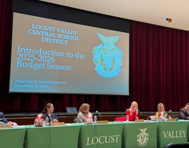 The Locust Valley Board of Education opts out of regionalization and discusses the 2025-2026 budget season at Monday's meeting.