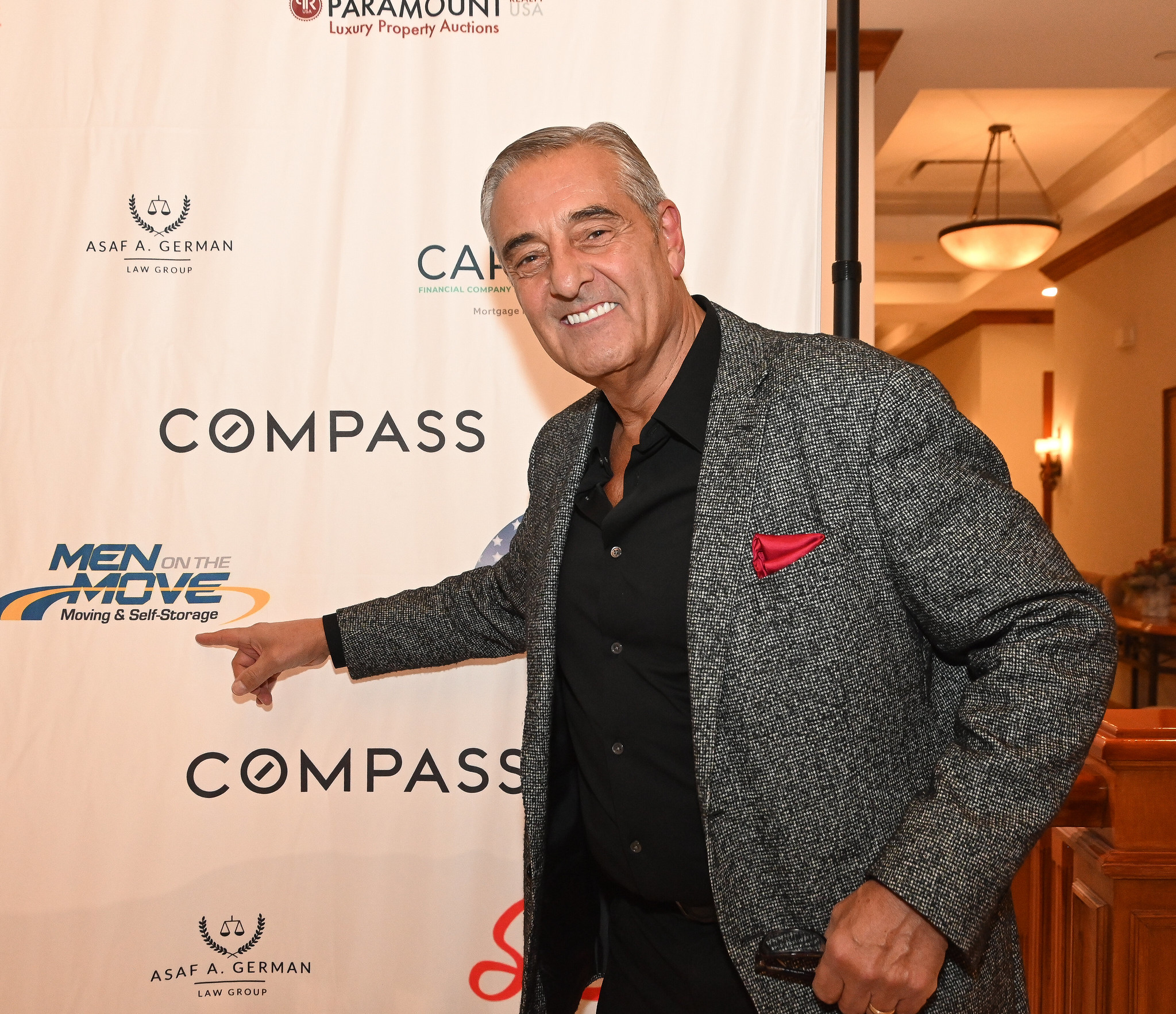 compass real estate holiday party