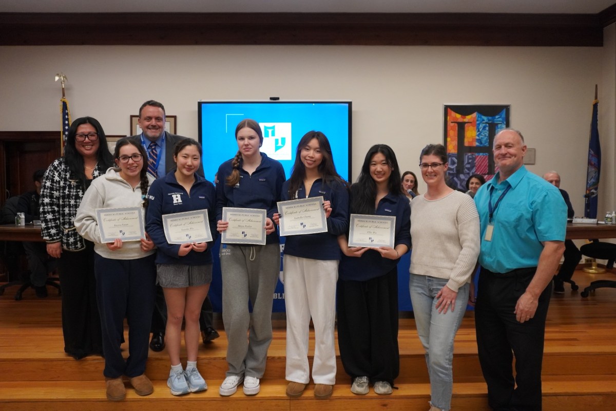 1-Herricks-HS-Swim-Team-recognized-by-BOE