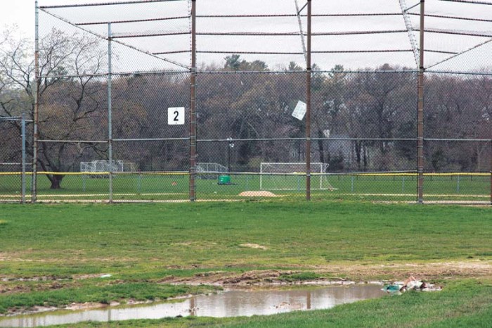 Current fields at Stillwell Park experience flooding when it rains