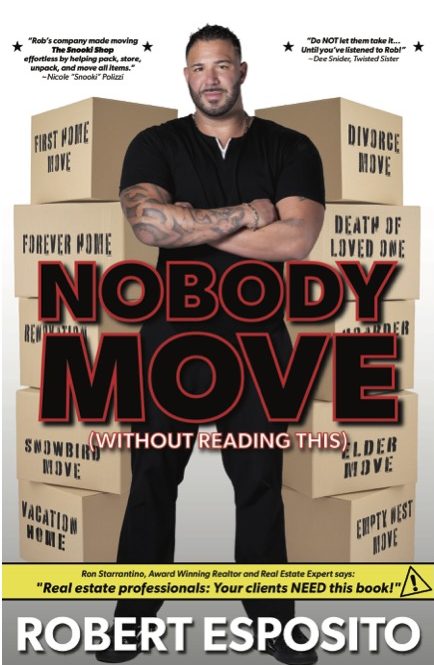 Rob Esposito wants his book 'Nobody Move!' to start a movement of putting people first in the residential real estate industry.