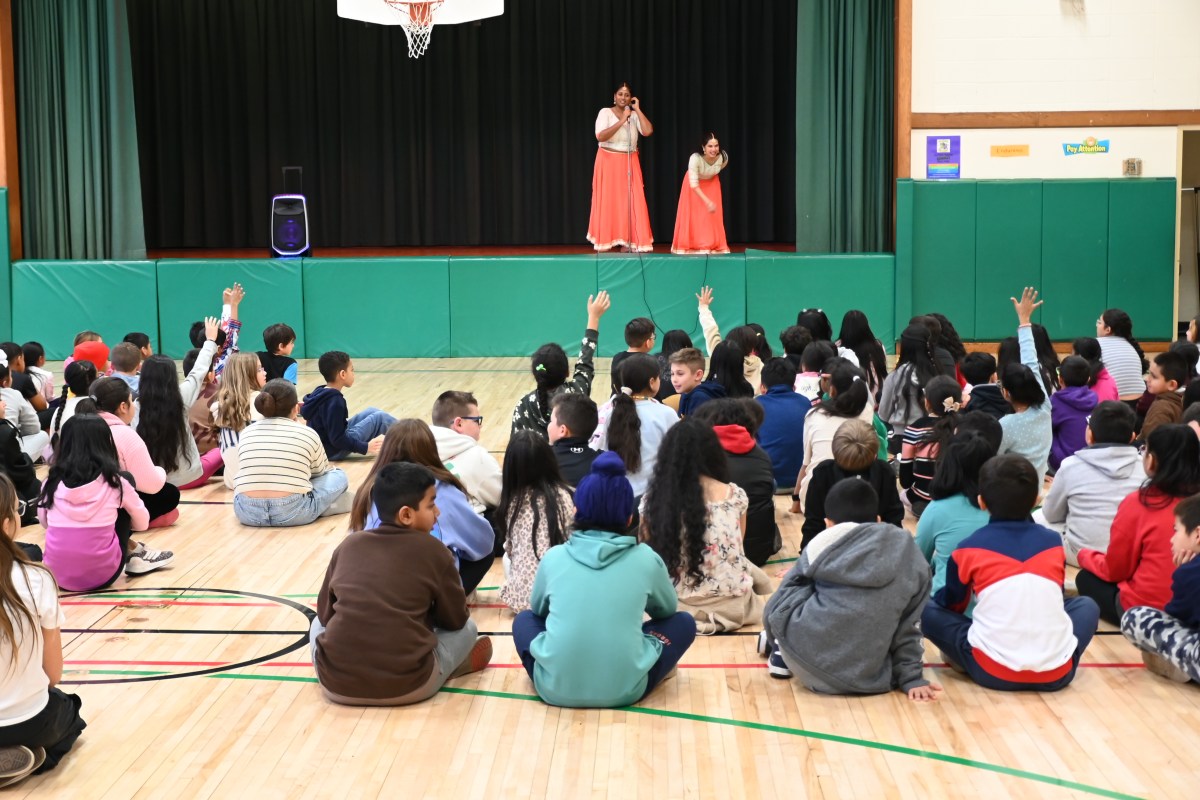 Students taught dancing.