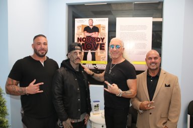 Author of 'Nobody Move!' Rob Esposito, Emmy Award Winning writer-director Mike Amoia, Rock Legend Dee Snider of Twisted Sister and his manager Ron Starrantino will all attend the book launch gala.