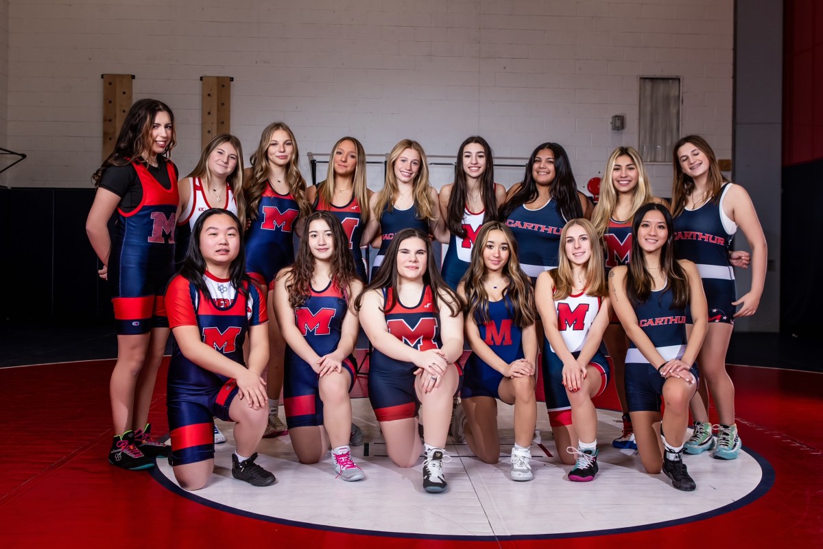 MacArthur Women's Wrestling team.