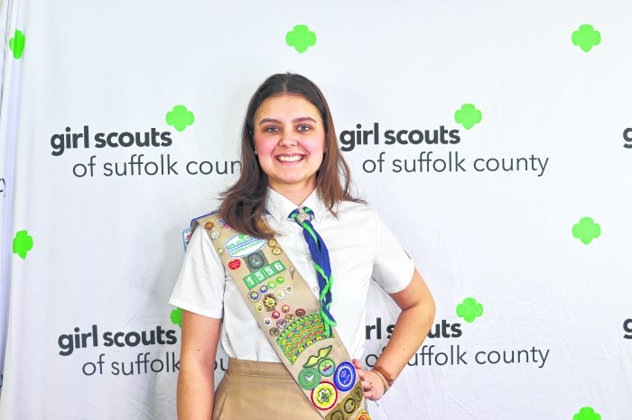 girl scout Camdyn Maren Glover