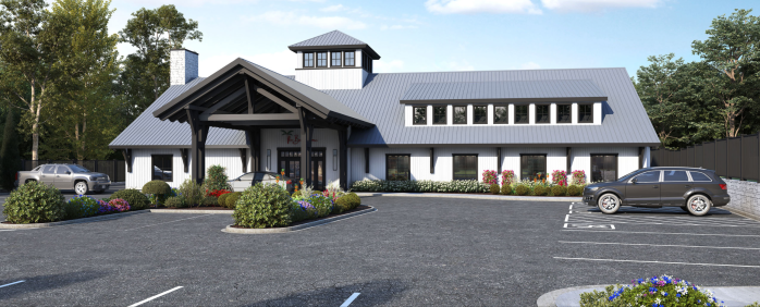 Rendering of new Bayville business, The Beach Barn