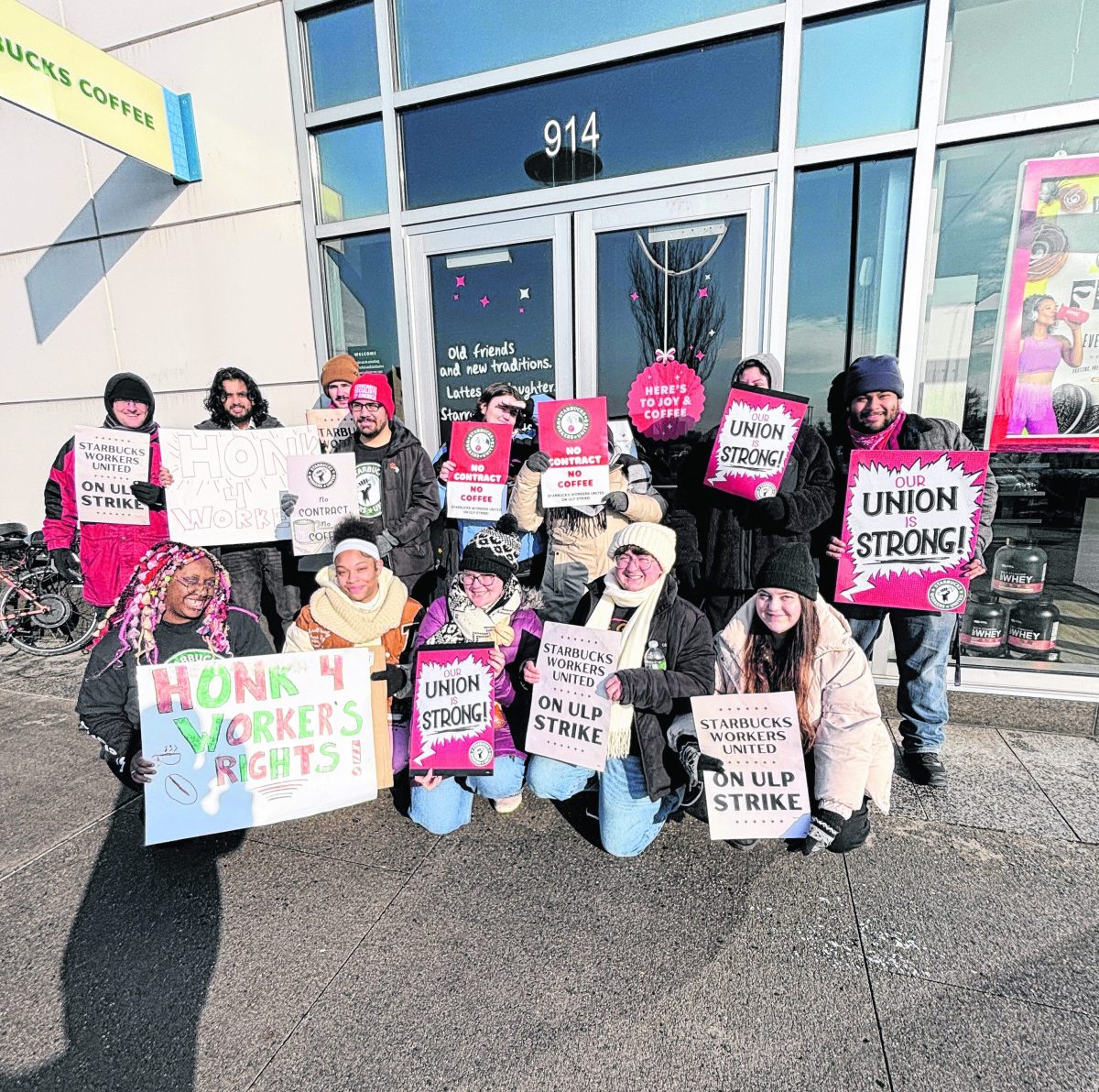 starbucks union strike