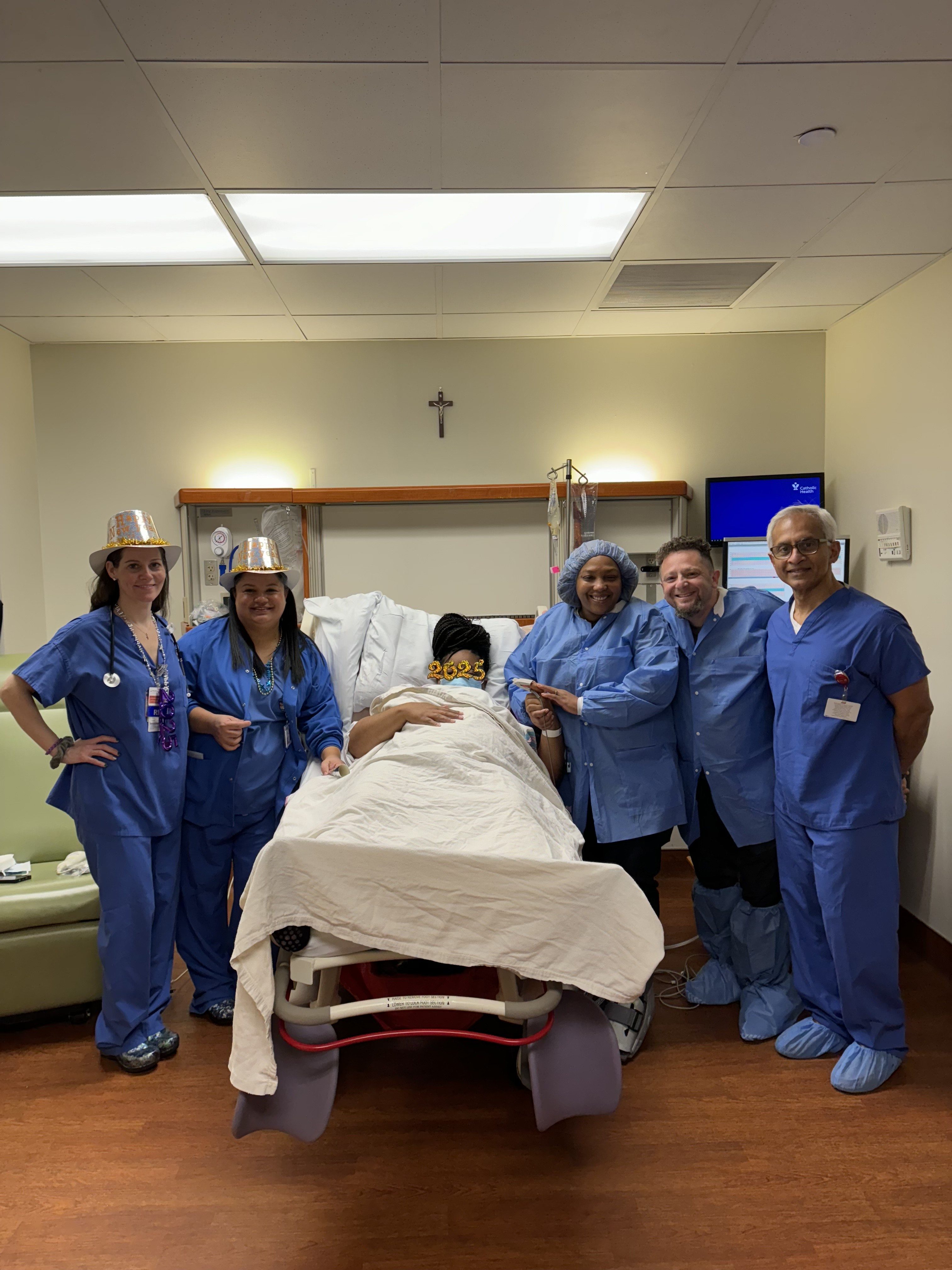 Mercy Hospital New Years Baby Patient Staff 1 rotated