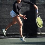 16-year-old Paige Wygodzki, who trains at Robbie Wagner Tennis in Glen Cove, just won the USTA Winter Nationals. Photo credit: Your Game Face.