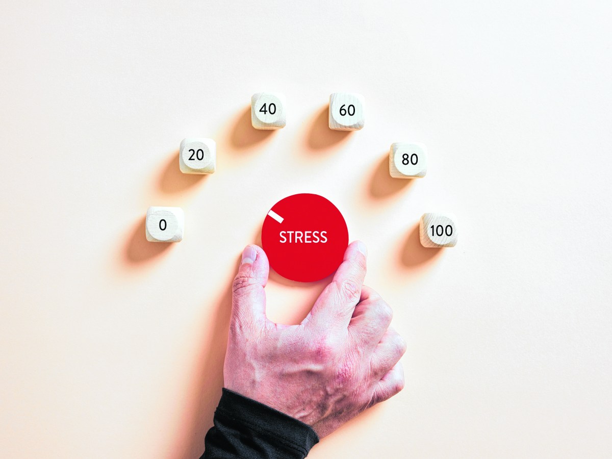 Dialing down the stress is good for your heart.