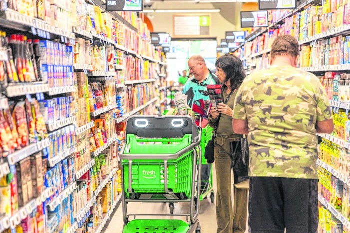 Long Islanders continue to worry about the economy, including high grocery costs.