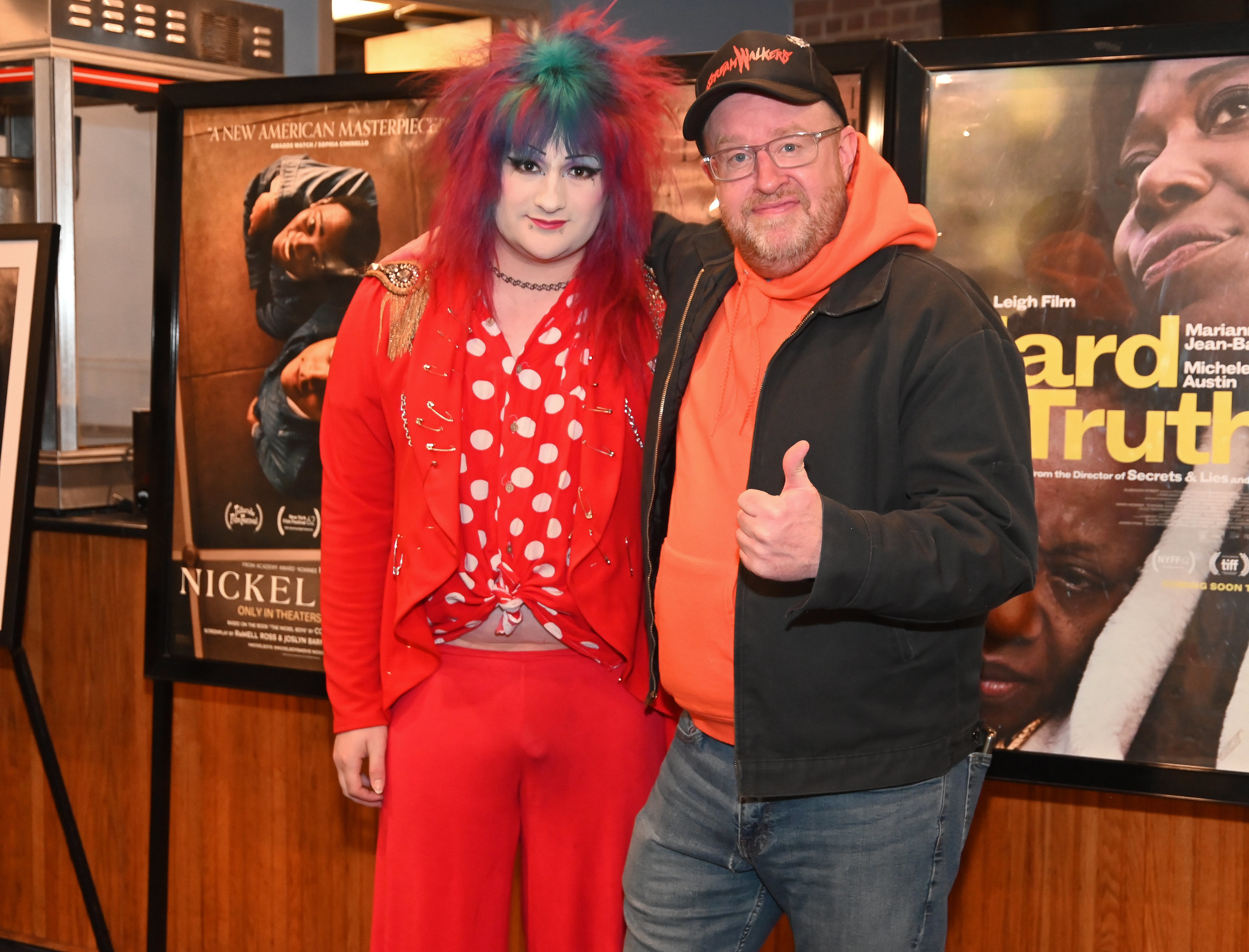 Dylan Mars Greenberg, director of Spirit Riser, and Sean King, director of Screamwalkers. Both independent films were screened at Cinema Arts Center.