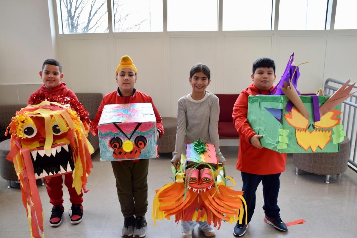 John Lewis Childs School hosted a Lunar New Year parade on Feb. 3.