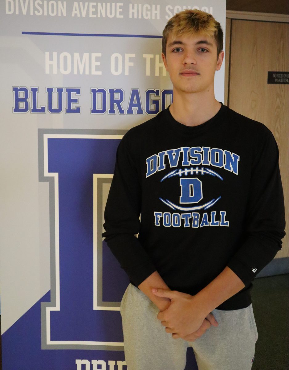 Division Avenue High School junior Tim Stanley has been named an All-State Athlete, the first at Division since 2009.