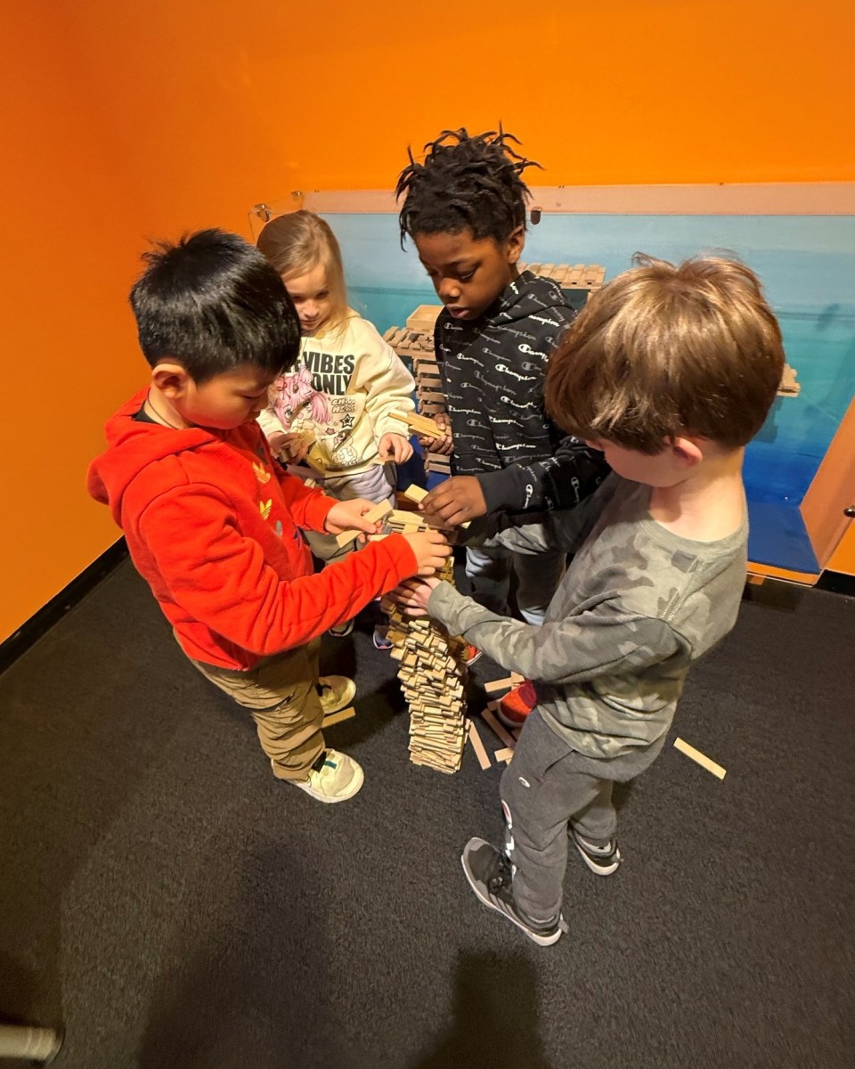 Shelter Rock third graders flex their teamwork skills at the Long Island Children's Museum