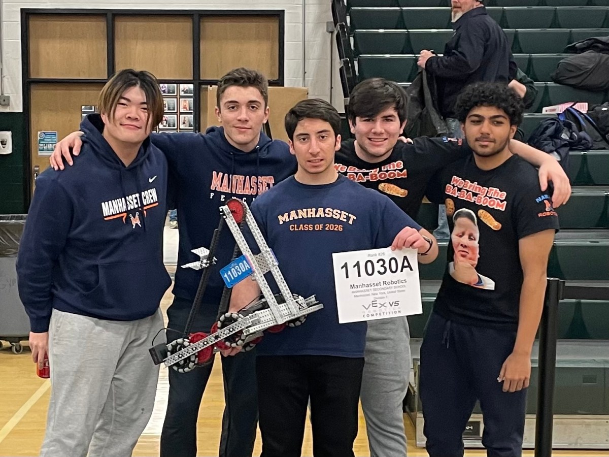 Pictured left to right, Zach Eng, Colin Hairabedian, Alex Demirdjan, Matt Liolis and Ramses Naraini