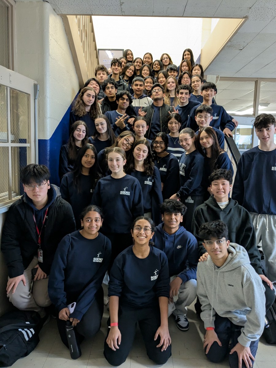 The Plainview-Old Bethpage JFK High School Science Olympiad Team had a strong showing at the 2025 Nassau East Regional Science Olympiad competition.