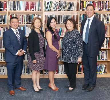 The Great Neck Board of Education were presented various categories of expenses in the district's drafted 2025-2026 budget at a meeting Wednesday, March 12