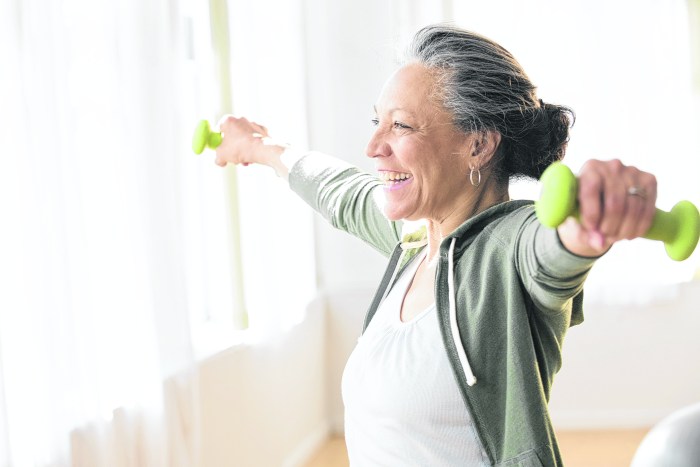 Exercise is essential for seniors.