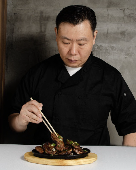 Chris Pak, co-owner of KuKu Korean cuisine