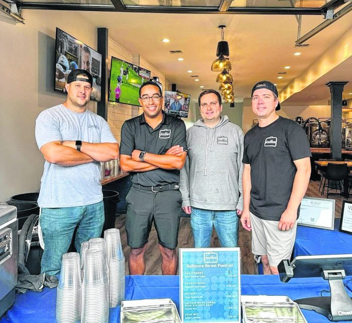 Lunchbox Brewing co-founders Rich Citrola, Leonzo Cuiman, Matt Campion, and Pat Campion.